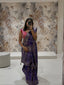 Soft Semi Silk saree with Hand Work - view 1