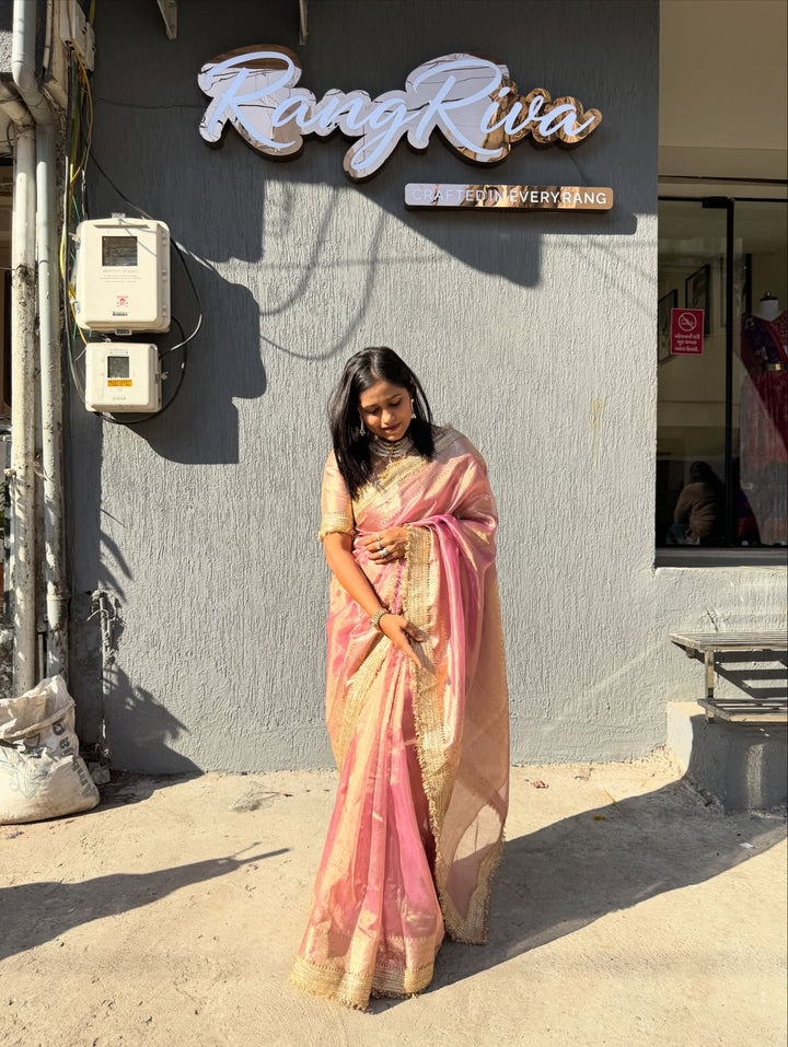 Banarasi Tissue saree - view 1