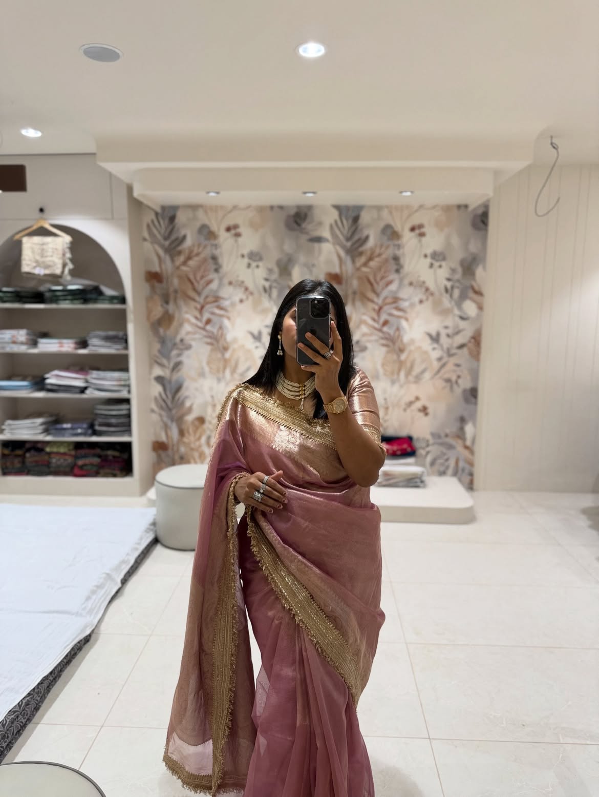 Banarasi Tissue saree - view 11