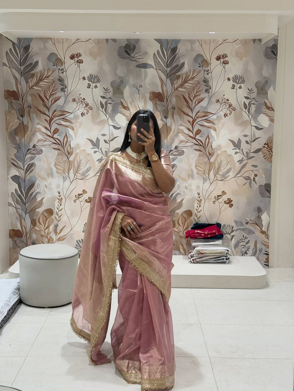 Banarasi Tissue saree - view 13