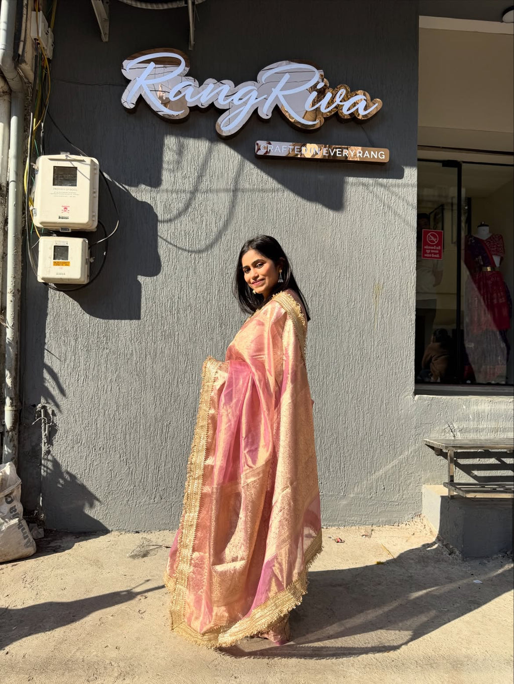 Banarasi Tissue saree - view 14