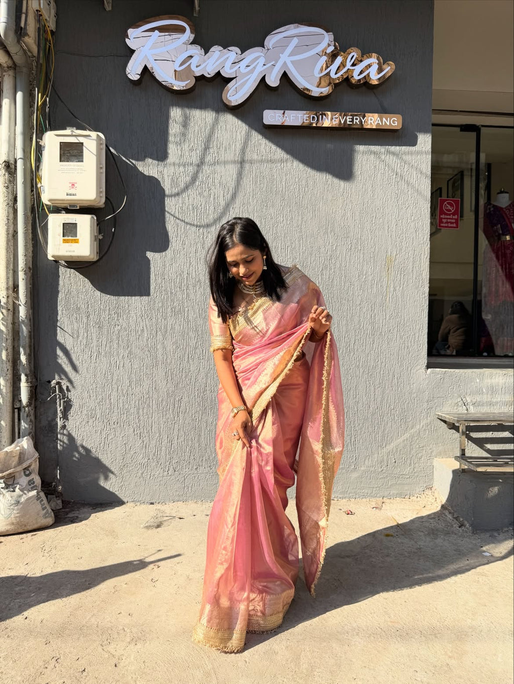 Banarasi Tissue saree - view 18
