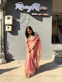 Banarasi Tissue saree - view 18