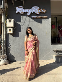 Banarasi Tissue saree - view 20