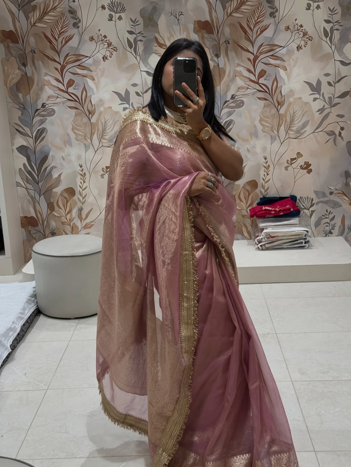 Banarasi Tissue saree - view 3