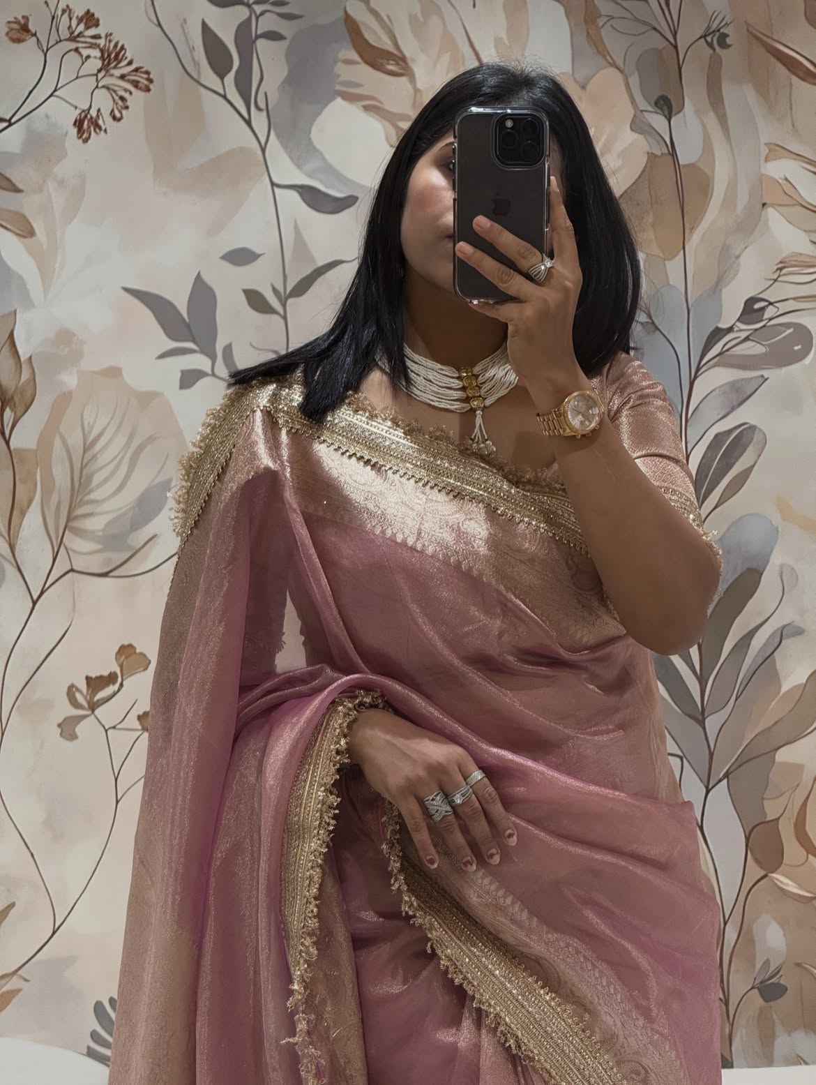 Banarasi Tissue saree - view 4