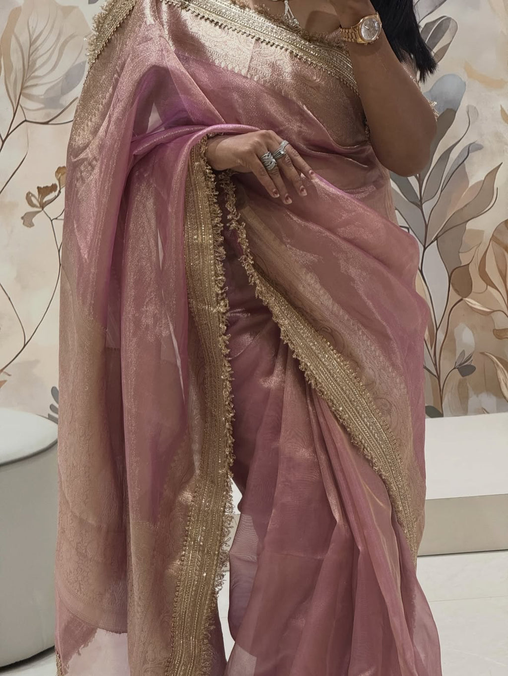 Banarasi Tissue saree - view 5