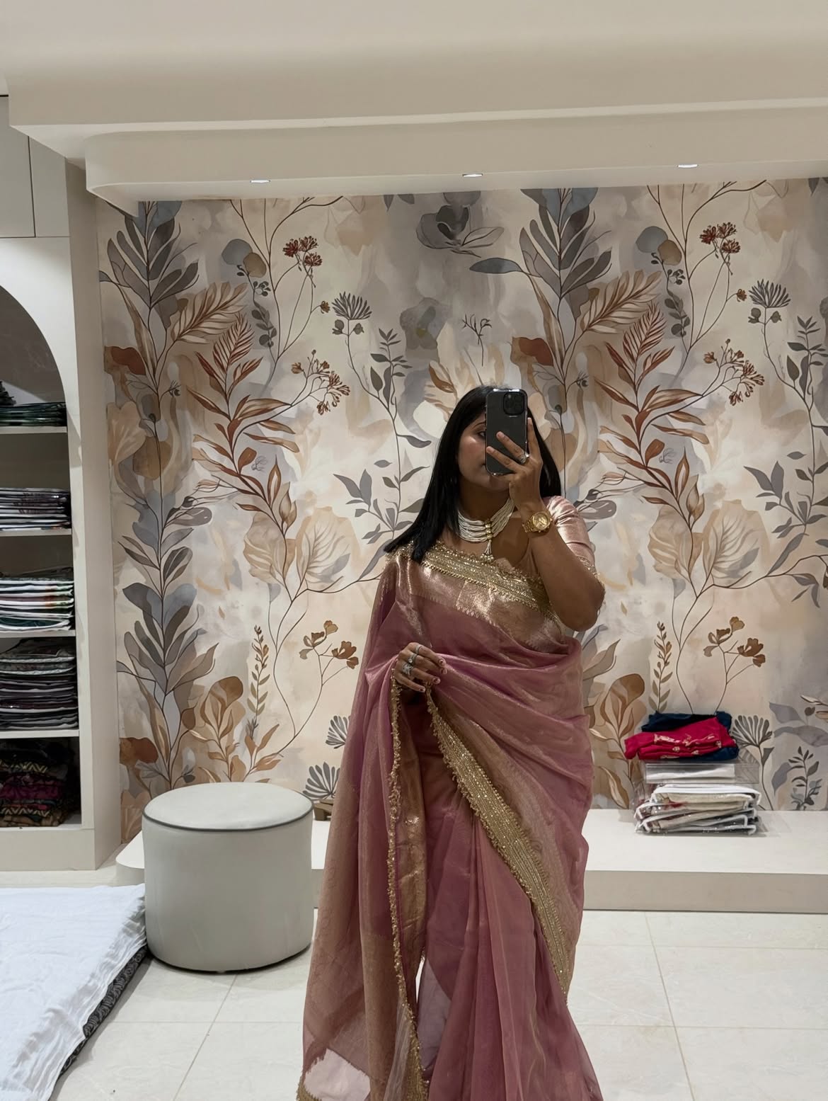 Banarasi Tissue saree - view 6