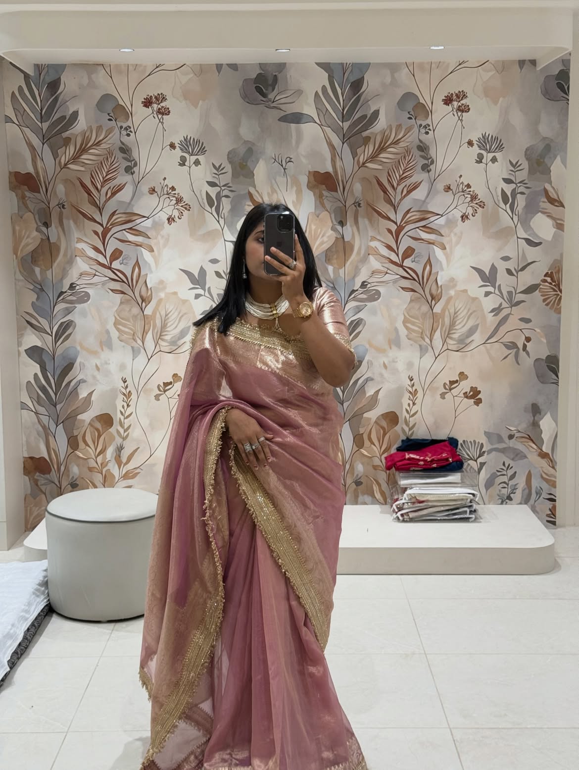 Banarasi Tissue saree - view 8