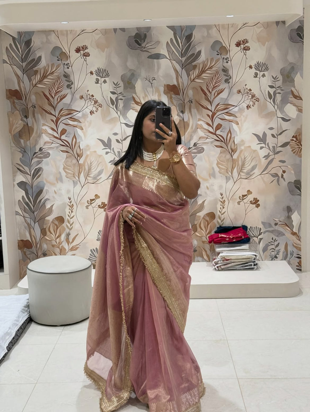 Banarasi Tissue saree - view 9