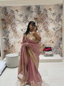 Banarasi Tissue saree - view 9