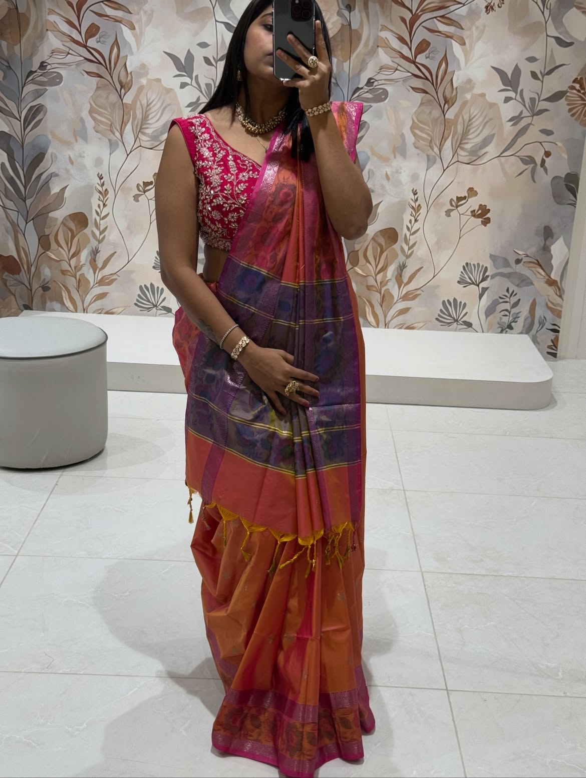 Kochampally Silk saree - view 9