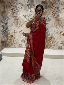 Modal Silk saree - view 14