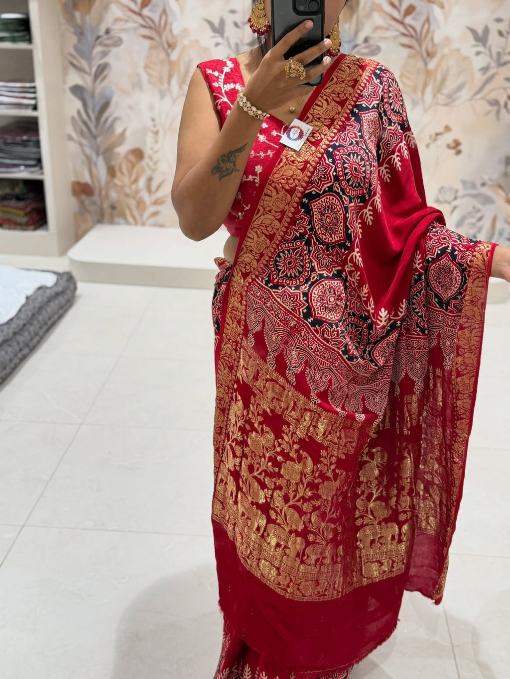 Modal Silk saree - view 20