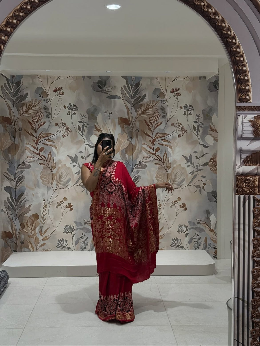 Modal Silk saree - view 3