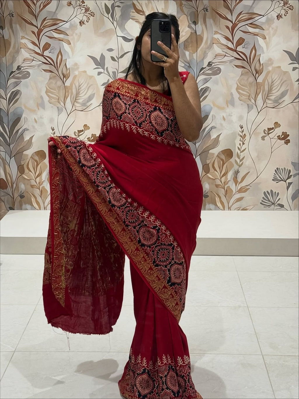 Modal Silk saree - view 6