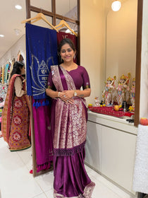 Pure Gaji Silk saree - view 1