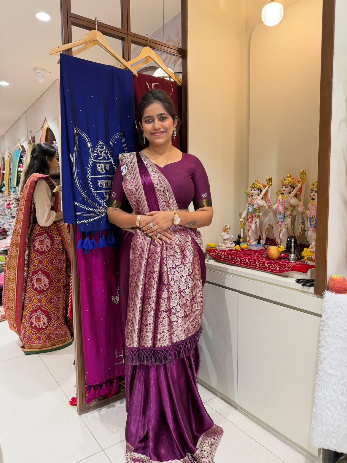 Pure Gaji Silk saree - view 1