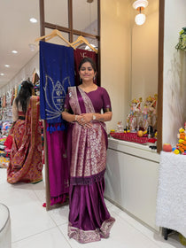 Pure Gaji Silk saree - view 2