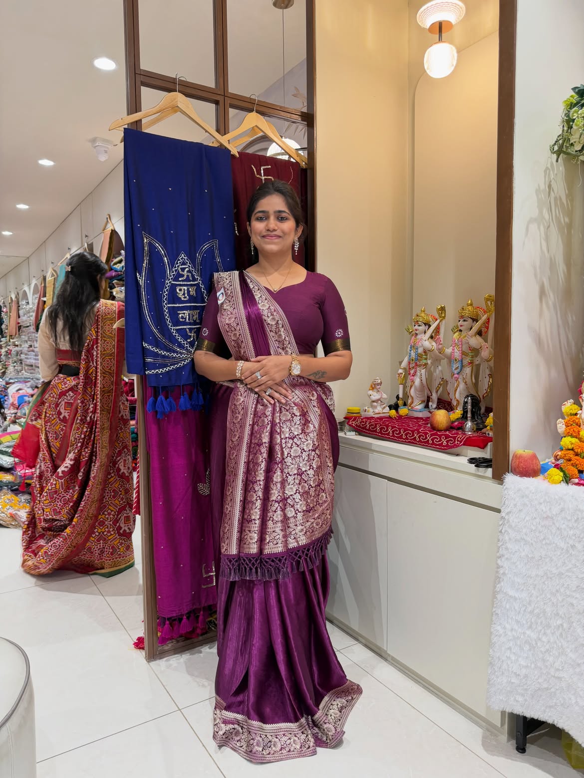 Pure Gaji Silk saree - view 2
