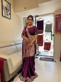 Pure Gaji Silk saree - view 8