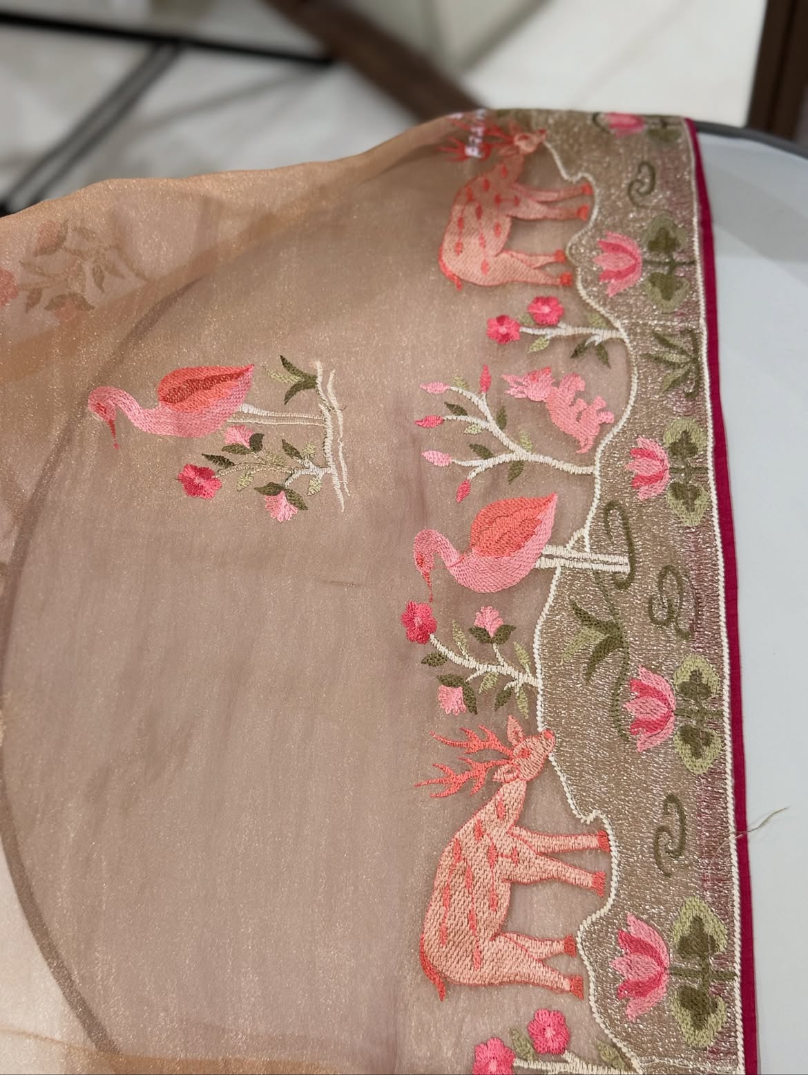 Soft Tissue Silk saree - view 10